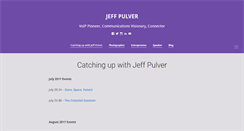 Desktop Screenshot of jeffpulver.com