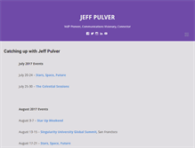 Tablet Screenshot of jeffpulver.com